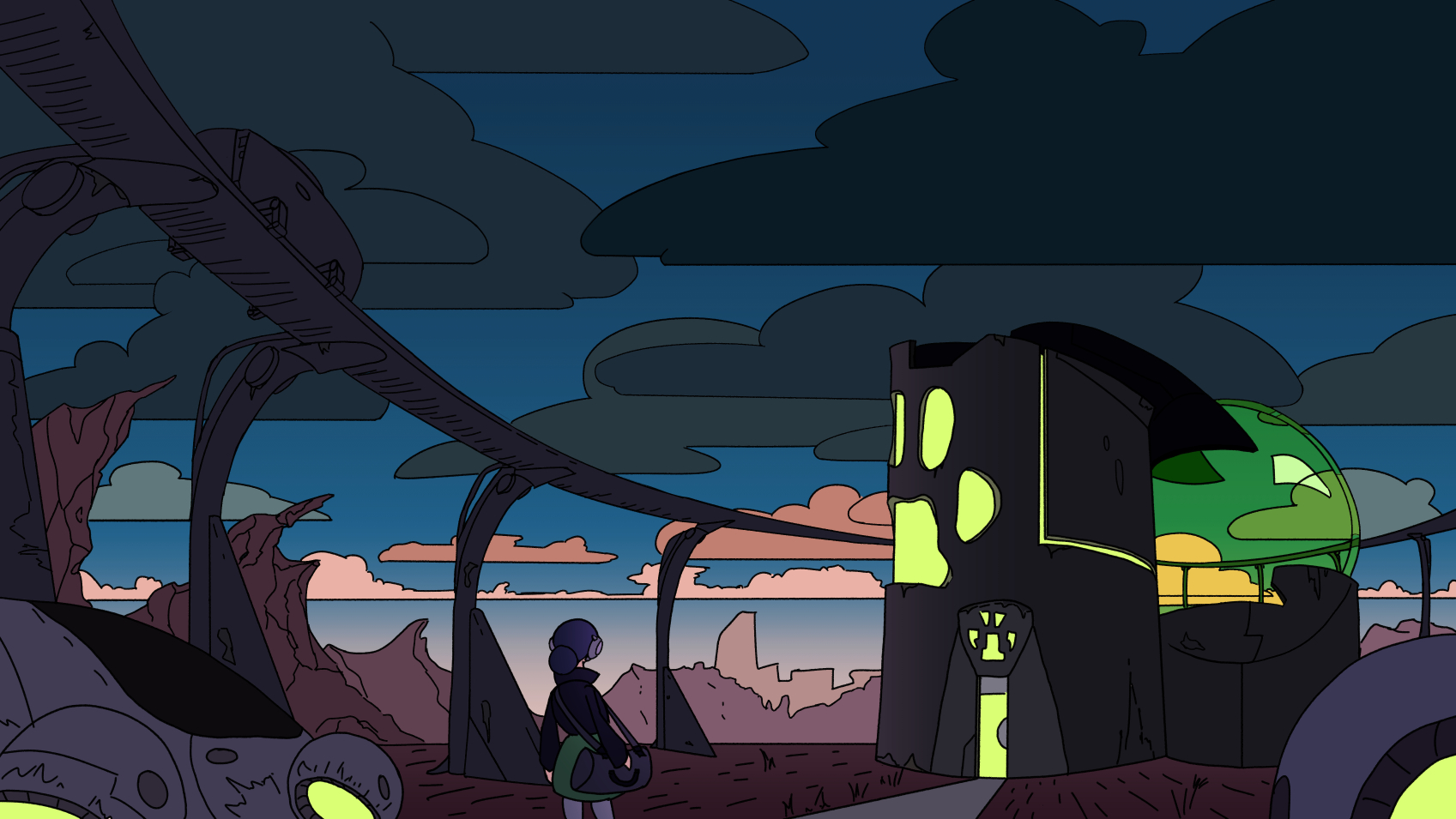 “Canis Major Headache” Animatic Environment, 2023